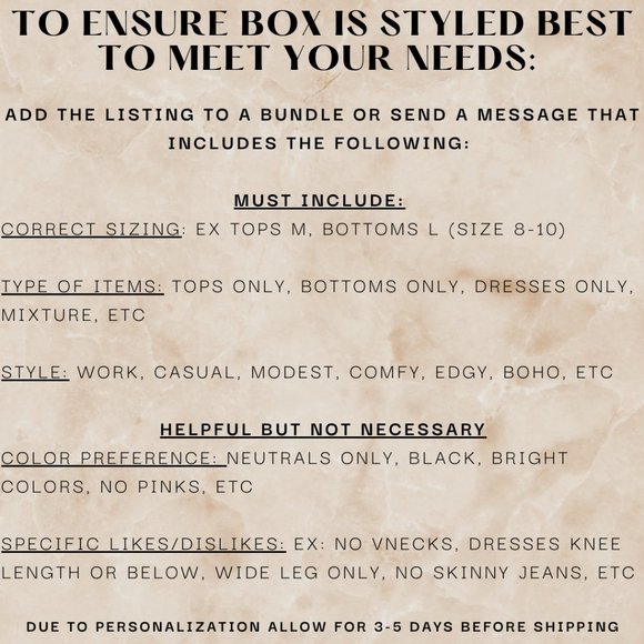 Mystery Styled Box - Summer Themed - Picture 2 of 2